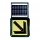Solar Flaşörlü Lam. Solar ve AC LED li Levhalar