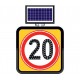 Solar Flaşörlü Lam. Solar ve AC LED li Levhalar