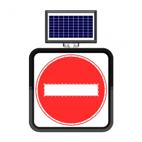 Solar Flaşörlü Lam. Solar ve AC LED li Levhalar