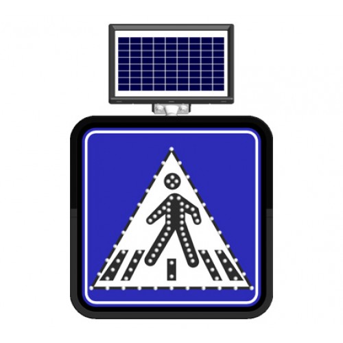 Solar Flaşörlü Lam. Solar ve AC LED li Levhalar